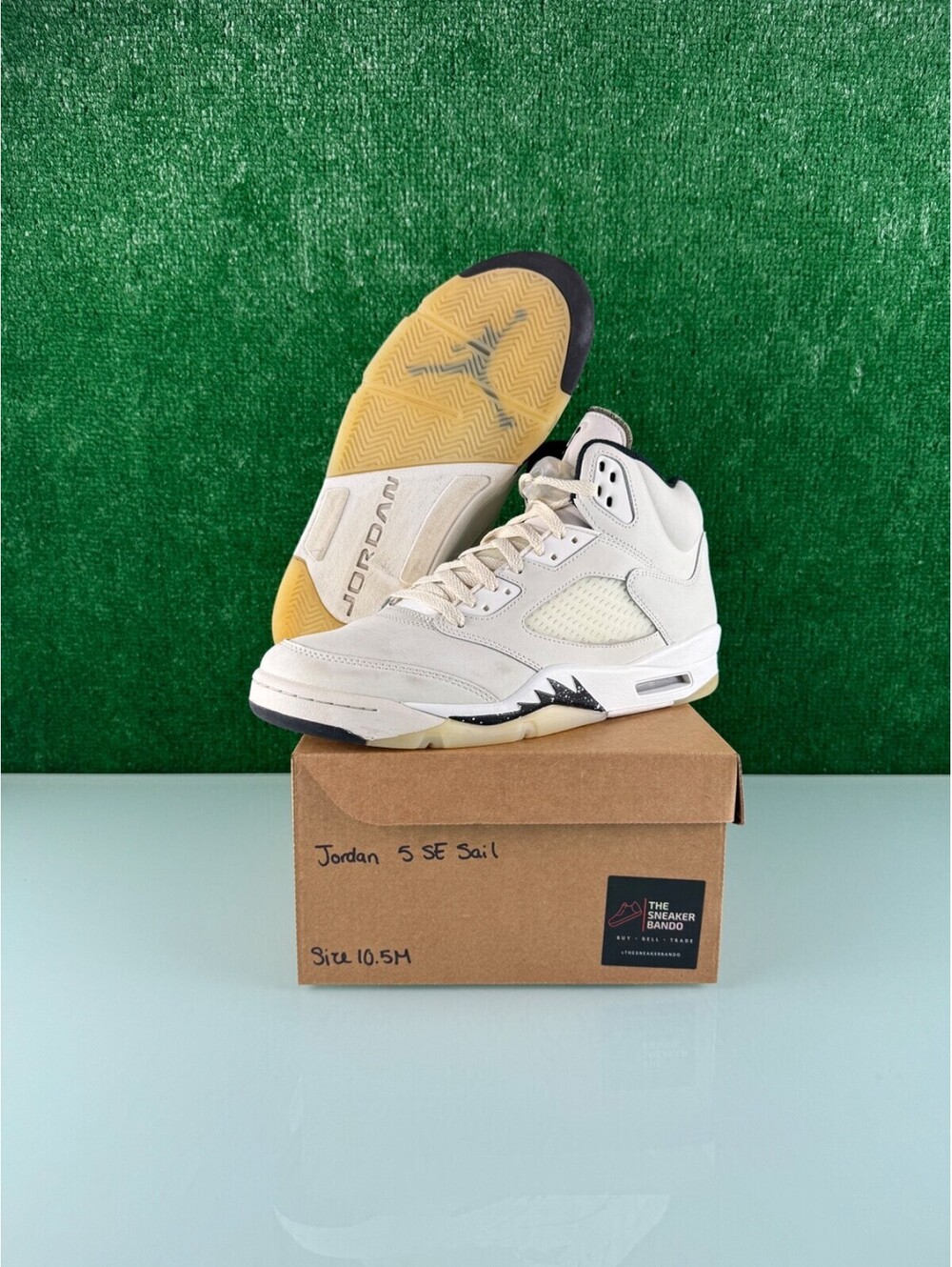 Size 10.5 - Air Jordan 5 Retro SE Sail